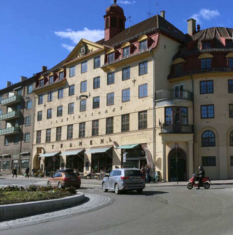 Det nye kunstnerstr�ket p� Alexander Kiellands plass