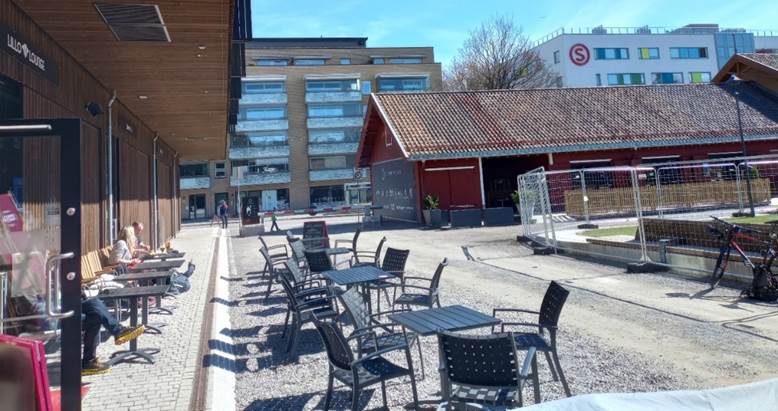 Et bilde som inneholder utend�rs, himmel, konstruksjon, m�bler

Automatisk generert beskrivelse